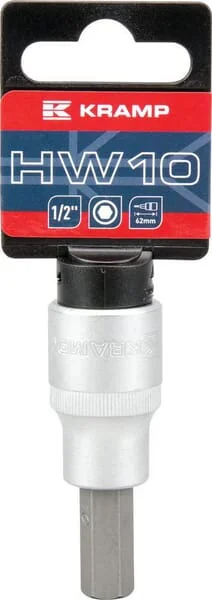 Kramp - 18060135010KR - Hex Socket Bit 1/2" 10 mm
