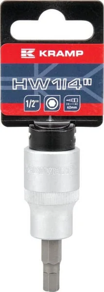 Kramp - 18060135206KR - Hex Socket Bit 1/2" 1/4"