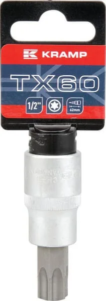 Kramp - 18060136060KR - Torx Socket 1/2" TX 60