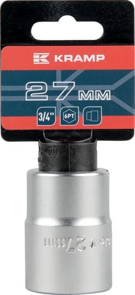 Kramp - 18060190270KR - Socket 3/4" Hex 27 mm