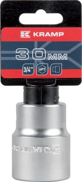 Kramp - 18060190300KR - Socket 3/4" Hex 30 mm