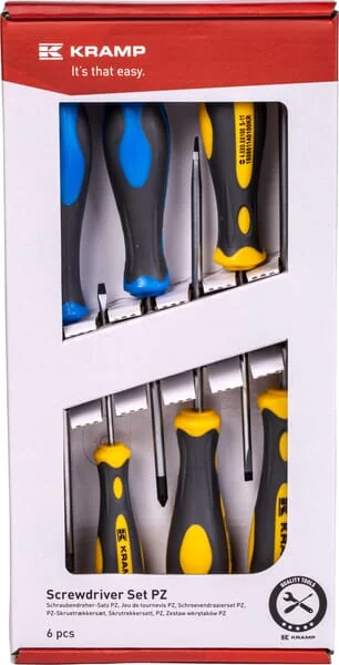 Kramp - 1808030606KR - Screwdriver Set, 6 Pcs