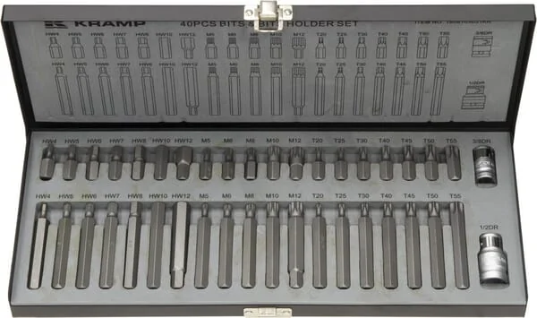 Kramp - 1808103031KR - 40-Piece Bit Set