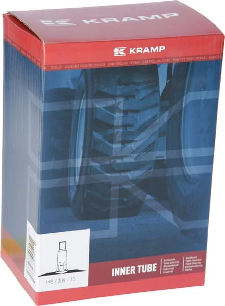 Kramp - 19520515TR13 - Inner Tube For Rim Diameter 15", 195/205-15, Straight Valve TR13, Kramp