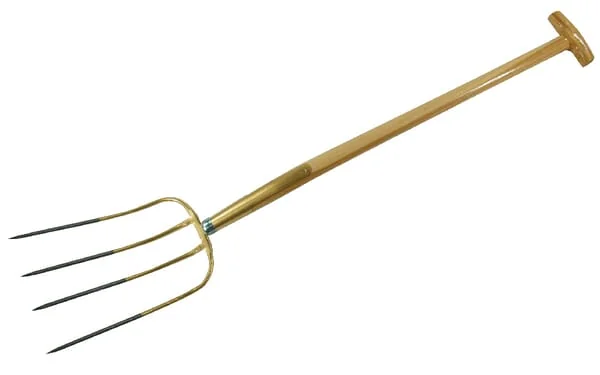 Kramp - 2010KR - Dung Fork 4 Prong With Spring Bush Handle