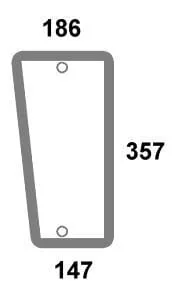 Kramp - 205812040600N - Windscreen Lower