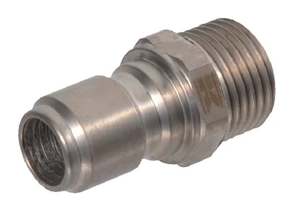 Kramp - 2404121KR - Male QR Coupling Diameter 17.8mm x M 1/2" SS