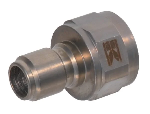 Kramp - 2404380KR - Male QR Coupling Diameter 17.8mm x F 3/8" SS