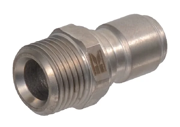 Kramp - 2404381KR - Male QR Coupling Diameter 17.8mm x M 3/8" SS