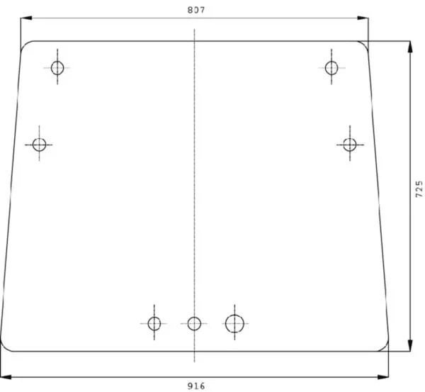 Kramp - 247810040401N - Windshield Fendt