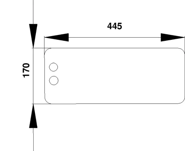 Kramp - 258514210430N - Rear Window Lower Slidable