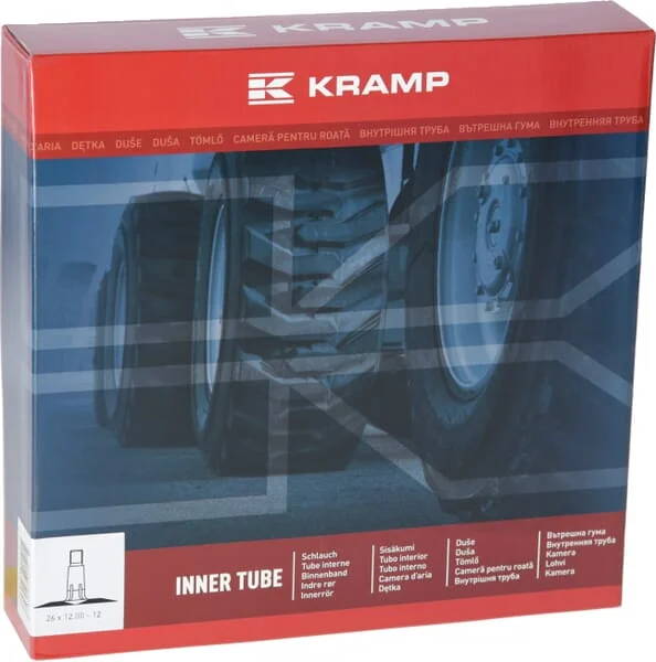 Kramp - 26120012TR13 - Inner Tube for Rim Diameter 12", 26x12.00-12, Straight Valve TR13, Kramp