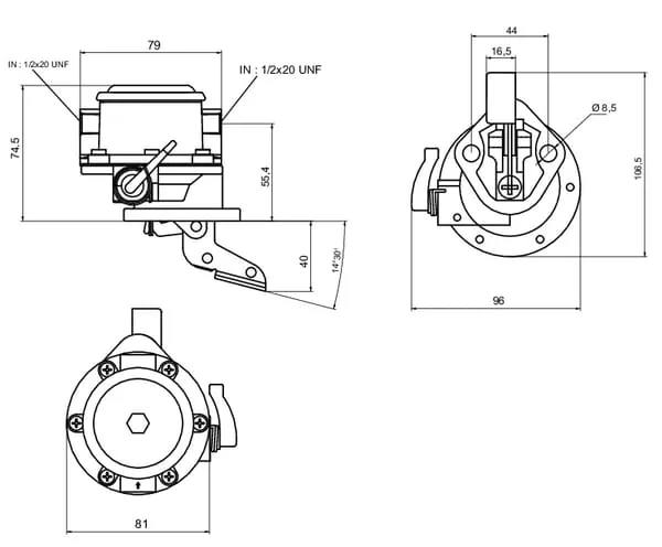 Kramp - 2641338KR - Fuel Supply Pump, 4222104M91