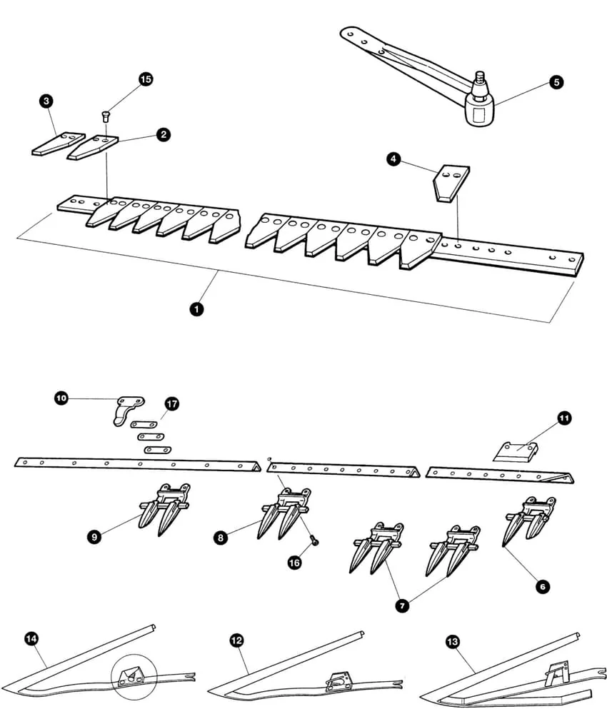 Kramp - 28283009Z - Scythe (75 Knives)