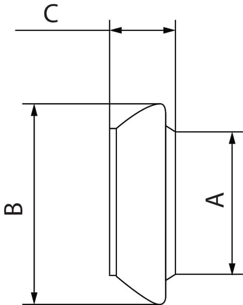Kramp - 3100000Z - Male 3" Weld-On Coupling
