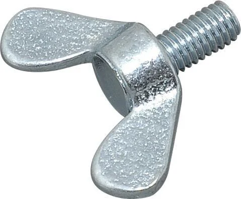 Kramp - 316612 - Wing Screw DIN316 M6x12 Zinc-Plated