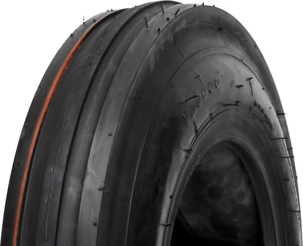 Kramp - 35084T513S - Tyre and Tube 3.50-8, 4 Ply, Straight Valve, T-513, Kramp
