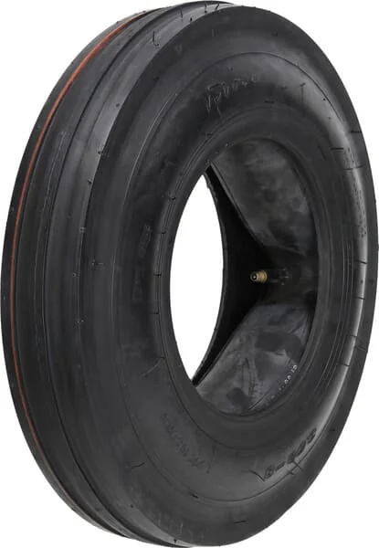 Kramp - 35084T513S - Tyre and Tube 3.50-8, 4 Ply, Straight Valve, T-513, Kramp