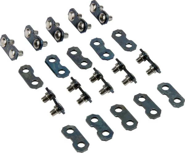 Kramp - 358JK10KR - Set of Connecting Links for Chain x10 3/8" Standard 1.5 mm