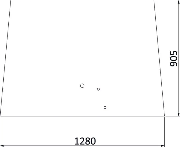 Kramp - 3777602M2N - Kramp Upper Windshield