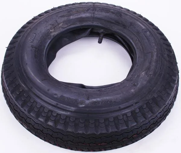 Kramp - 40084V47S - Tyre and Tube 4.00-8, 4 Ply, Straight Valve, V-47