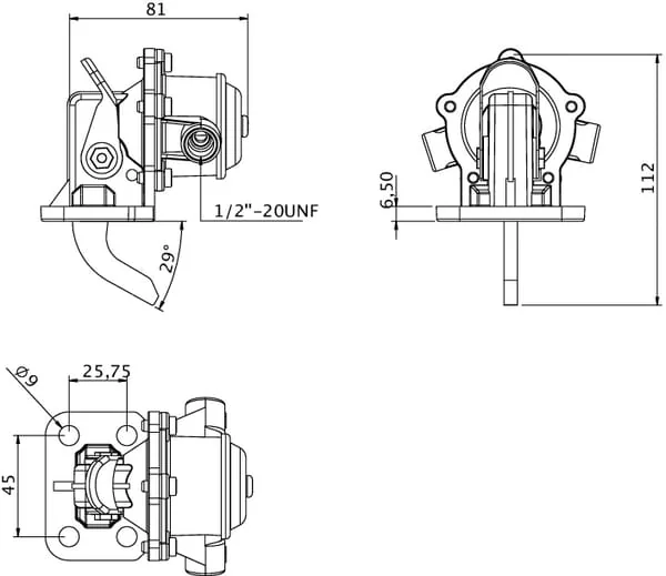 Kramp - 4222121M91KR - Kramp Lift Pump