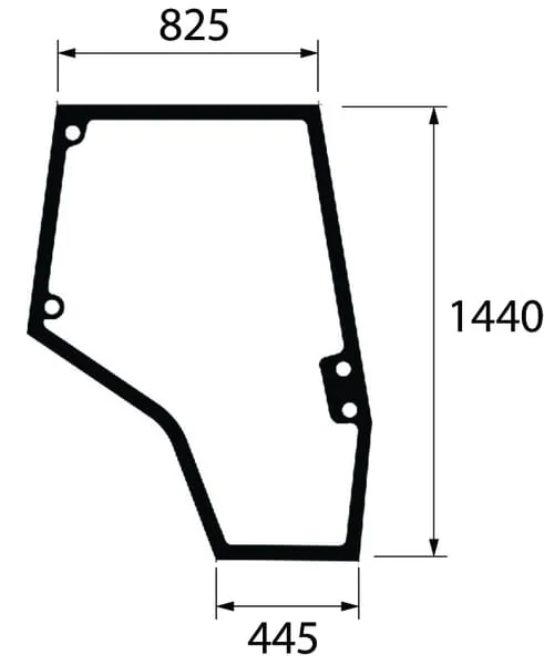 Kramp - 4272771M1N - Kramp Door Frame Right