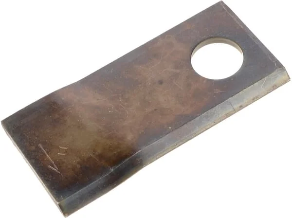 Kramp - 434971KR - Mower Blade LH 108x49x4mm Bore Diameter 21mm Suitable For Poettinger 25 Pack