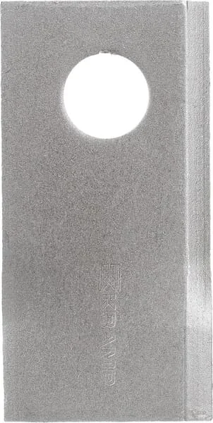 Kramp - 434980KR - Mower Blade RH 96x48x3mm Hole Diameter 19mm, Suitable For Poettinger, 25 pcs