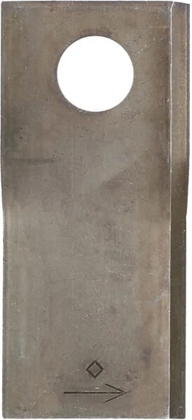 Kramp - 434985KR - Mower Blade LH 108x47x4mm, Hole Diameter 19mm, Suitable For Poettinger, 25 pcs