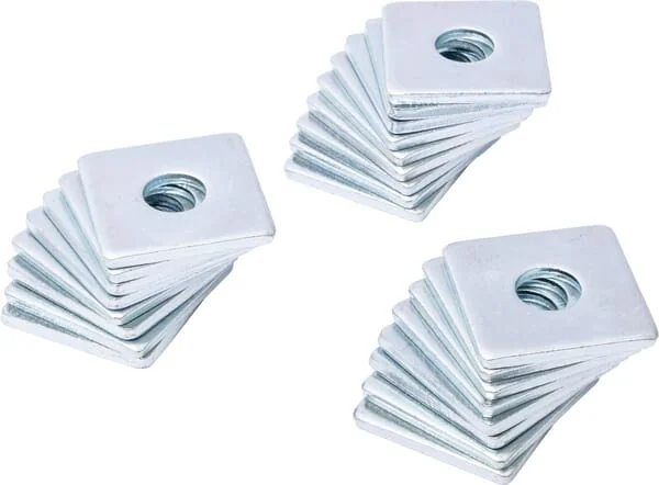 Kramp - 43616 - Lock Washer, Square M16x50x5mm, Galvanized DIN 436