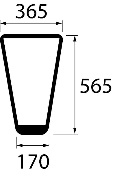 Kramp - 4386426N - Kramp Windshield Lower