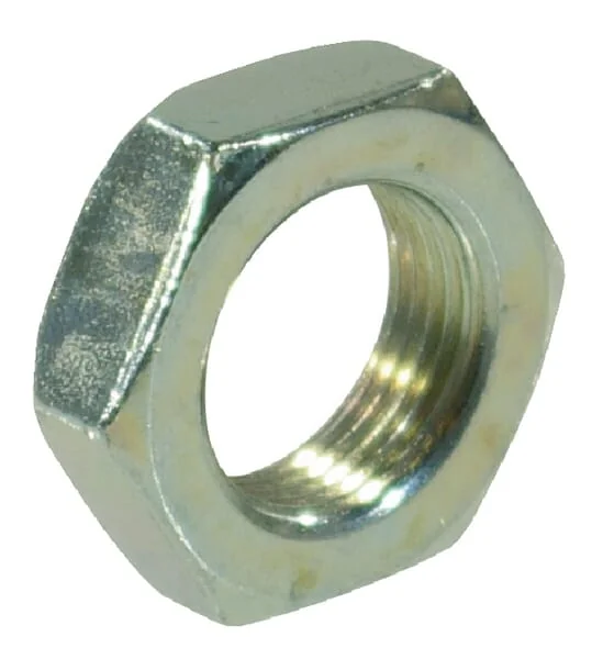 Kramp - 439B8 - Hexagon Nut Low Model DIN439 M8x1.25 Steel Zinc-Plated Class 4