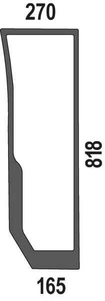 Kramp - 44910447N - Lower Front Window Left
