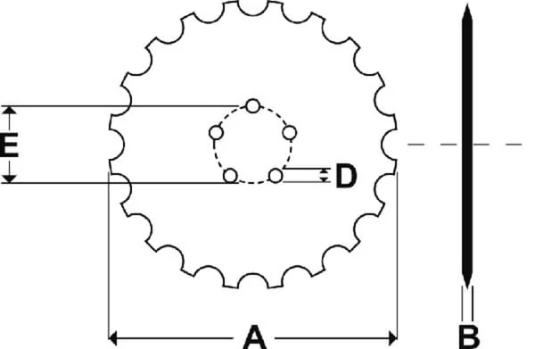 Kramp - 451371KR - DISC