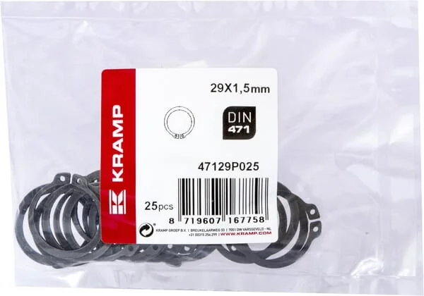 Kramp - 47129P025 - Circlip External 29