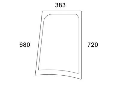 Kramp - 47130822N - Side Window