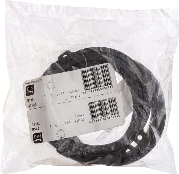 Kramp - 47185 - Circlip External 85x3mm DIN471 Steel Kramp