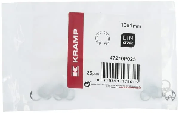 Kramp - 47210P025 - Circlip Internal DIN472 10mm