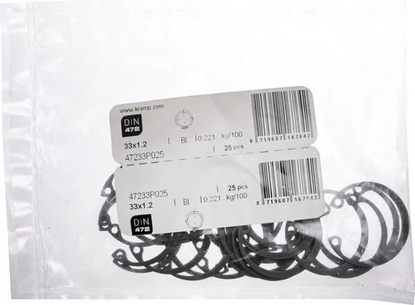 Kramp - 47233P025 - Circlip Internal 33
