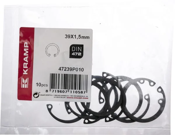 Kramp - 47239P010 - Circlip Internal 39x1.5mm DIN472 Steel Kramp