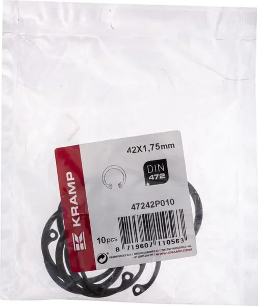 Kramp - 47242P010 - Circlip Internal 42x1.8mm DIN472 Steel Kramp