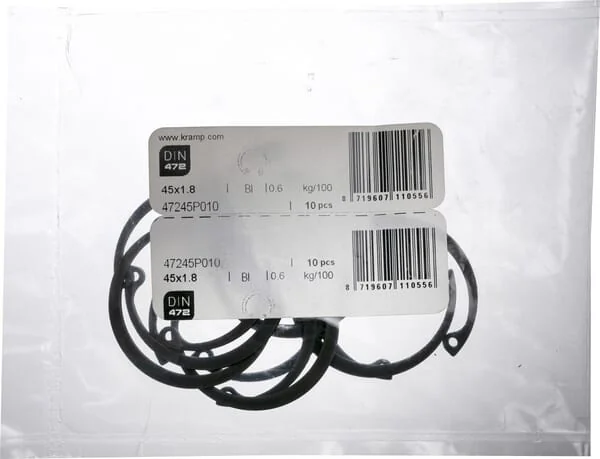 Kramp - 47245P010 - Circlip Internal 45x1.8mm DIN472 Steel Kramp