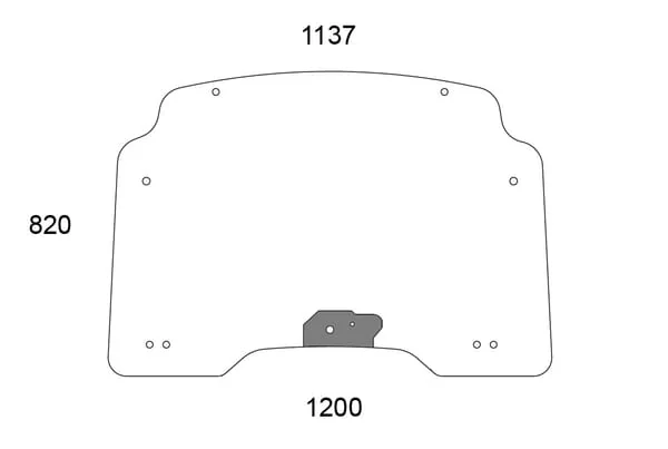 Kramp - 47358037N - Upper Front Window