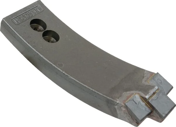 Kramp - 498383CN - Cultivator Point 260x82mm Hardened, Curved, 2 Hole, Suitable For Vaderstad
