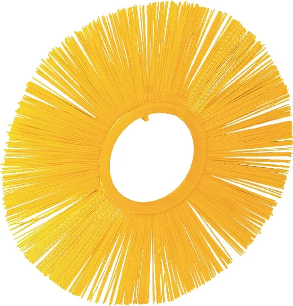 Kramp - 5031789000N - Rotary Brush Straight 900 x 7'' Poly 3.0mm Yellow