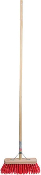 Kramp - 5102814HKR - Broom, Synthetic, 29cm with Handle 140cm