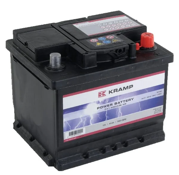 Kramp - 541400036KR - Batteria 12V 41Ah 360A UK: 040 Kramp