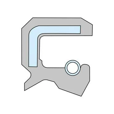 Kramp - 55708CCVP001 - Oil Seal 55x70x8mm Type:CC Viton Stainless Steel DIN 3760