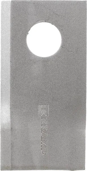 Kramp - 570409KR - Mower Blade LH 94x48x3mm Bore Diameter 19mm Suitable For Niemeyer 25 Pack